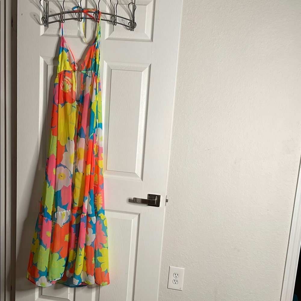 NWT Maaji Lorelai Maxi floral coverup Dress